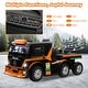 preview thumbnail 3 of 11, 12V Kids Ride On Truck with Detachable Trailer, Kids Battery Powered Cars with Swing Function & RC - 56.3" x 28.3" x 26.4 "