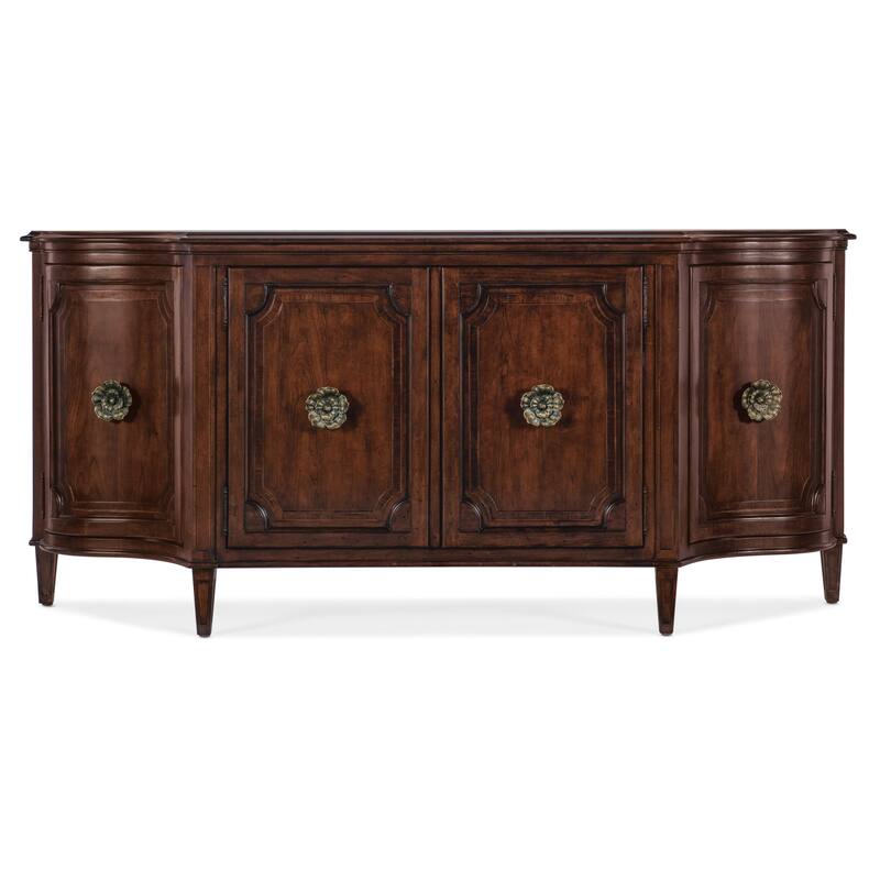 Hooker Furniture 6750-75900 Charleston 78" Wide Cherry and Maple