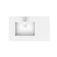 preview thumbnail 8 of 12, Serenity 36" Solid-Surface Bathroom Vanity Top with Left Sink