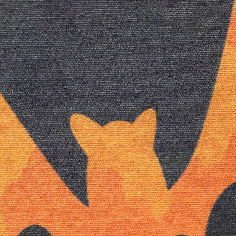 Halloween Bat Silhouettes Wall Hanging Decoration - 15.75"