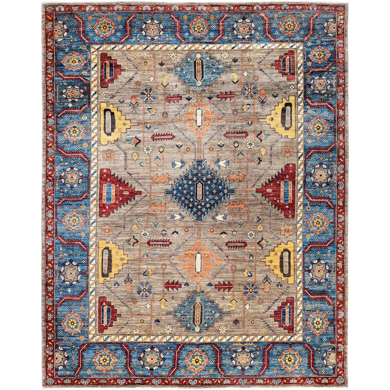 Serapi One-of-a-Kind Hand-Knotted Area Rug - Brown - 8' 1" x 10' 2"