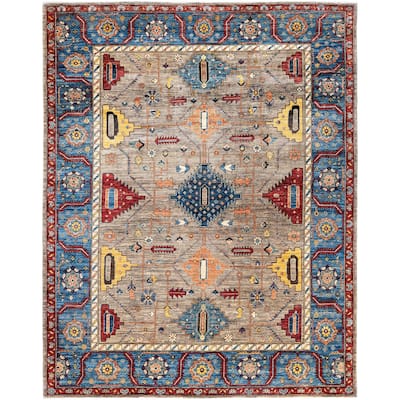 Serapi One-of-a-Kind Hand-Knotted Area Rug - Brown - 8' 1" x 10' 2"