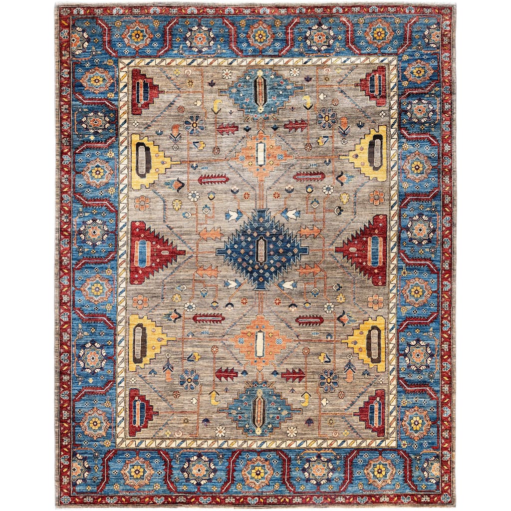 Serapi One-of-a-Kind Hand-Knotted Area Rug - Brown - 8' 1" x 10' 2"