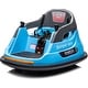 preview thumbnail 7 of 22, 12V Bumper Car for Kids,Electric Ride On Bumper Car for 1.5-5 Years, Baby Bumping W/Remote Control, Led Lights, 360 Degree Spin Blue