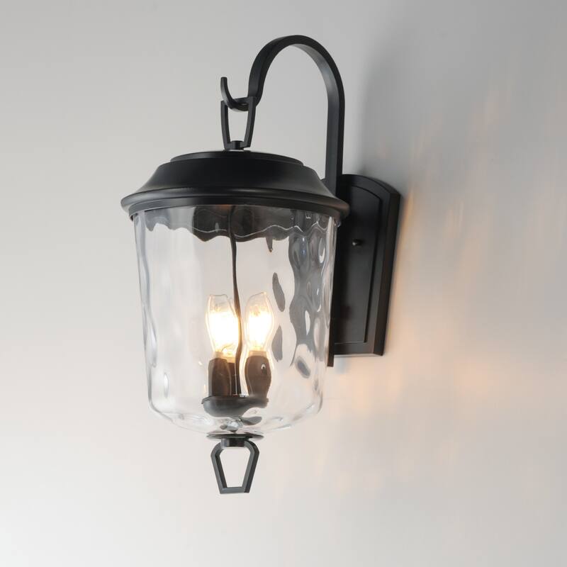 Maxim 34214WG Prescott 3 Light 23" Tall Outdoor Wall Sconce