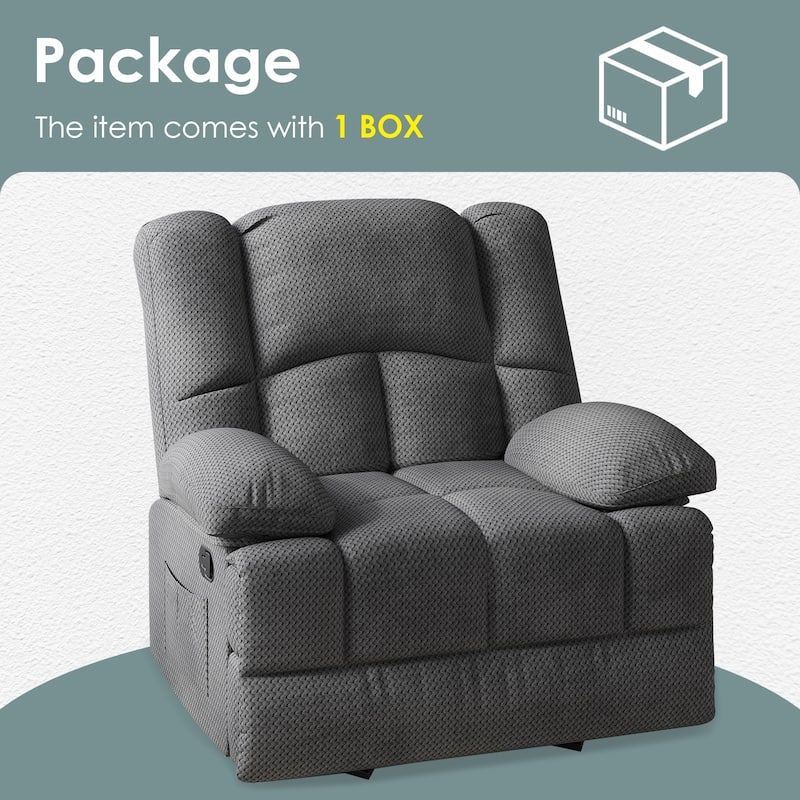 Oversized Rocking Rocker Recliner Chair for Living Room Adults