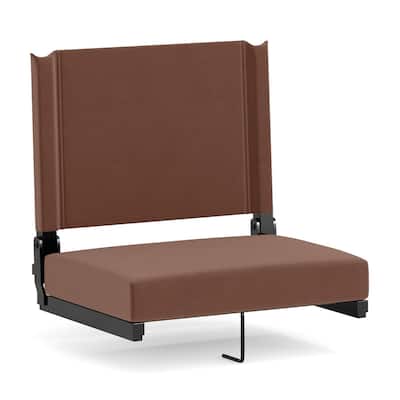 Ultra-Padded Stadium Chair - 18"W x 14"D x 18"H - 18"W x 14"D x 18"H
