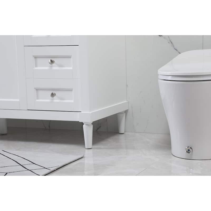 Clarity 48 - 60 Inch Single Bathroom Vanity