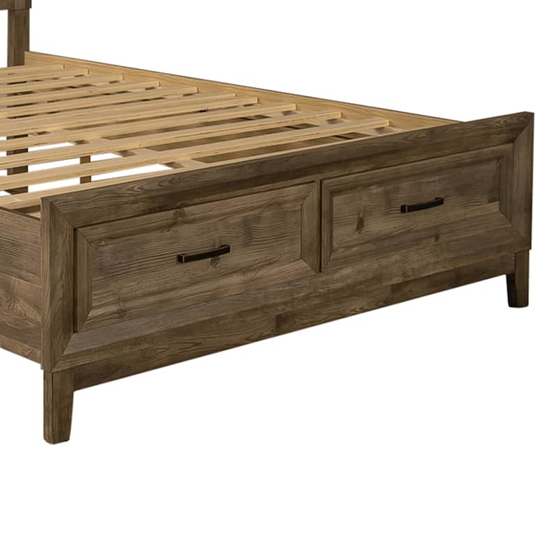 Ridgecrest Cobblestone King Storage Bed