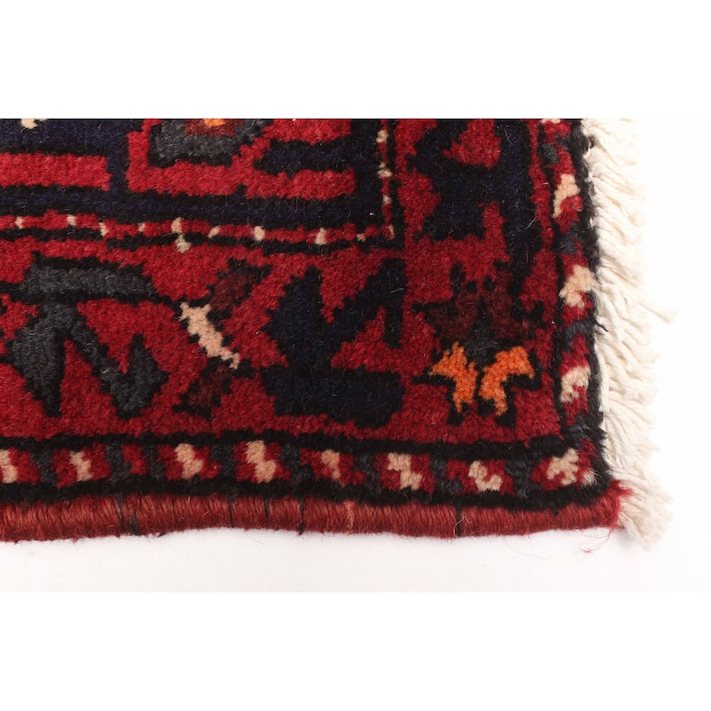 ECARPETGALLERY Hand-knotted Anadol Black Wool Rug - 5'1 x 7'3