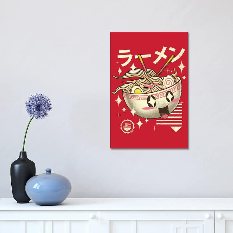 iCanvas "Kawaii Ramen" by Vincent Trinidad Canvas Print - 18x12x1.5