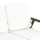 preview thumbnail 74 of 90, Casual Wood Outdoor Patio Sofa Loveseat with Cushion