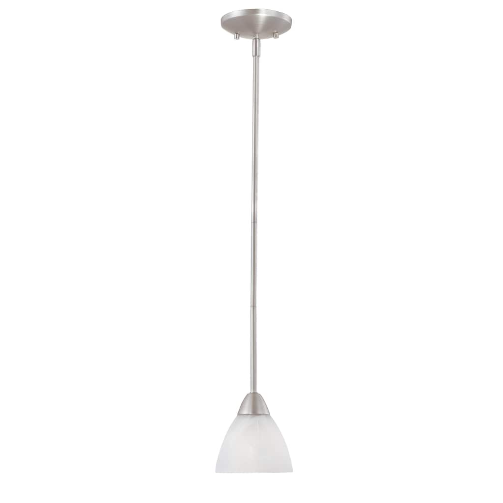 Tia 5.25-inch Wide 1-Light Mini Pendant in Painted Bronze