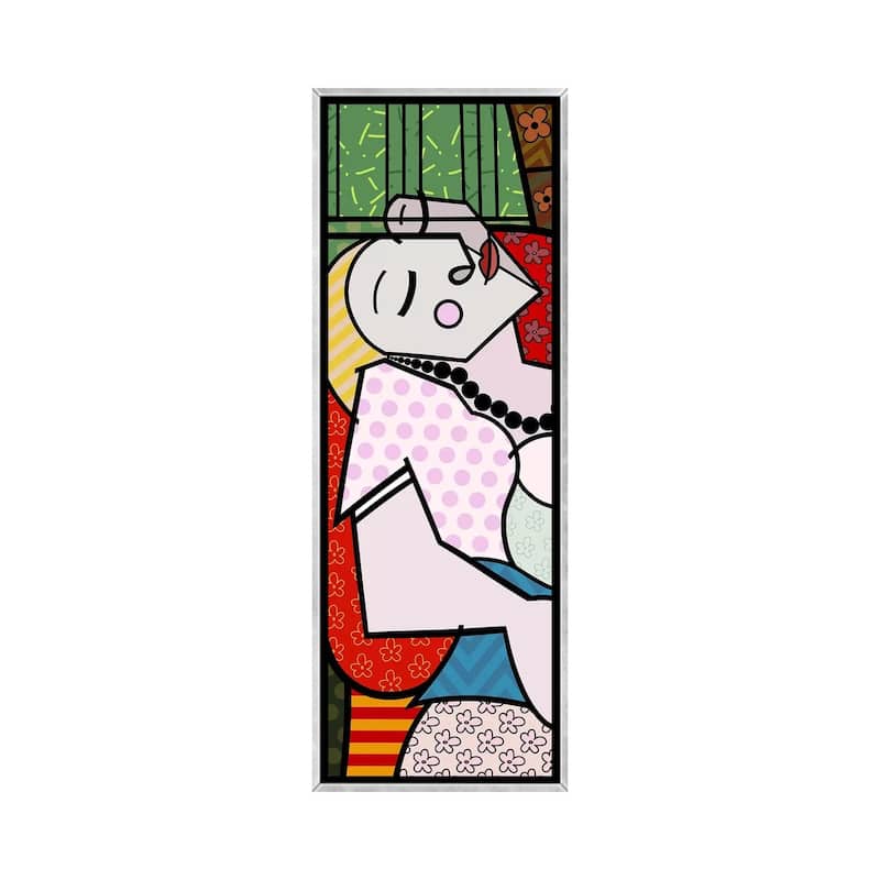 iCanvas "The Rest (After Pablo Picasso)" by 5by5collective Framed