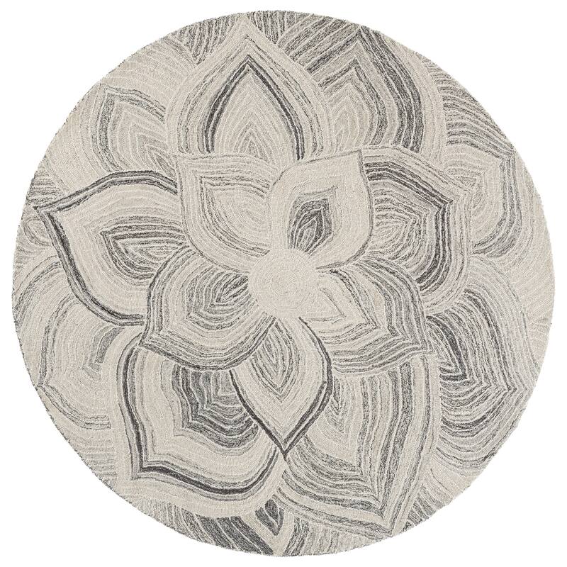 SAFAVIEH Hand-Tufted Jardin Solmaz Patterned Wool Rug