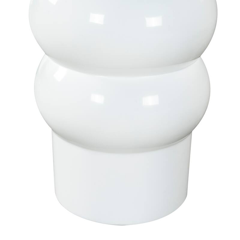 SAFAVIEH Couture Joyrosa Concrete Accent Table - 13"W x 13"D x 17"H