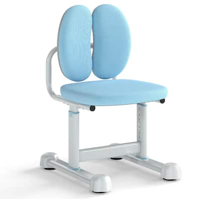 Costway Kids Desk Chair with Double Back Support Adjustable Height - See Details