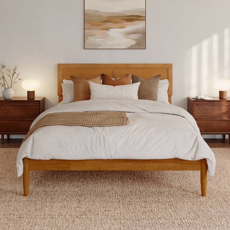 Ellarie Platform Bed with Adjustable Headboard