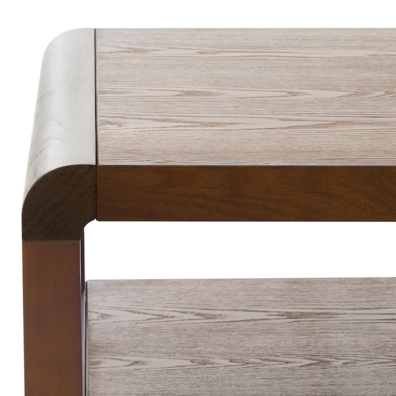 SAFAVIEH Home Omara 1 Shelf Coffee Table - 45"W x 24"D x 16"H