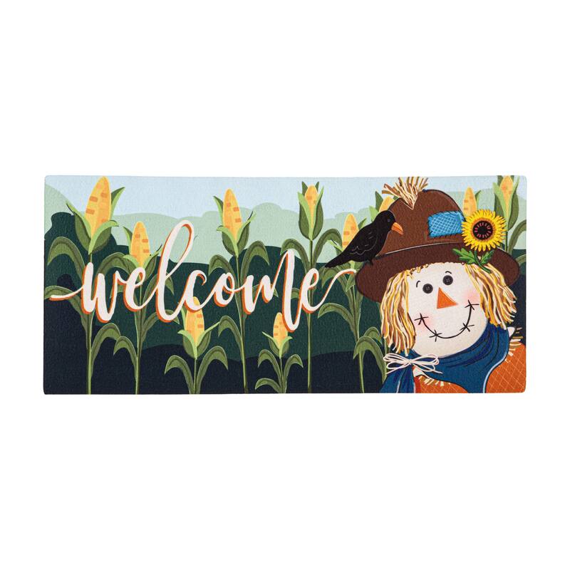 Scarecrow and Friend Sassafras Switch Mat