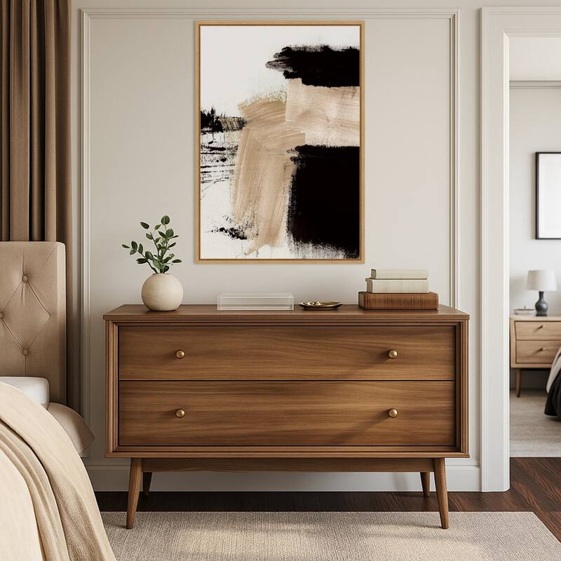 Path by Dan Hobday (23 x 33 in.), Framed Canvas Wall Art Print