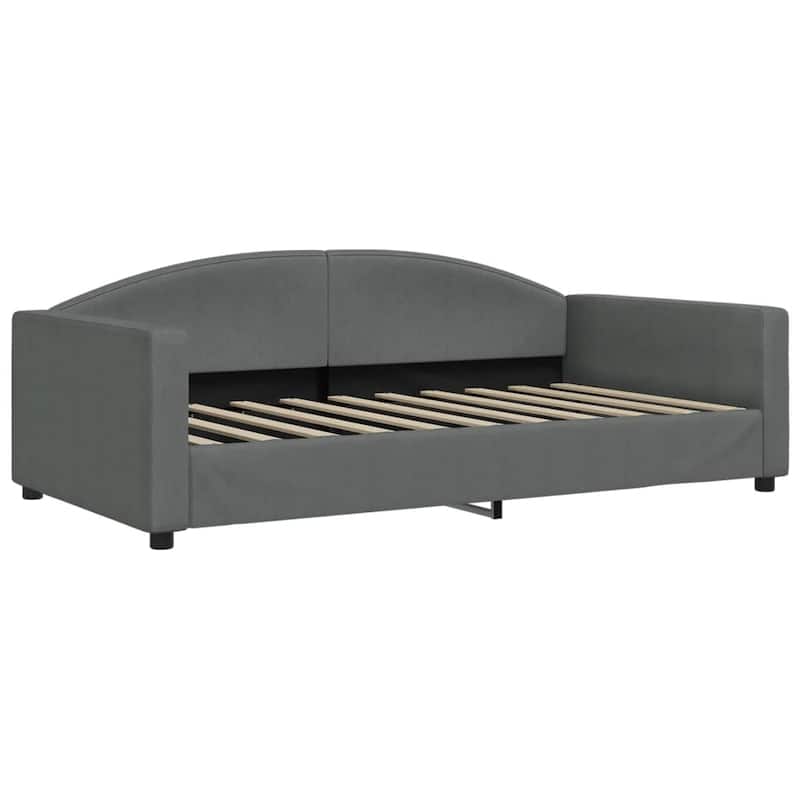 vidaXL Day Bed Upholstered Sleeper Sofa Bed for Bedroom Living Room Fabric