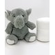 preview thumbnail 5 of 10, Boys and Girls Plush Gray Wolf With Blanket Grey