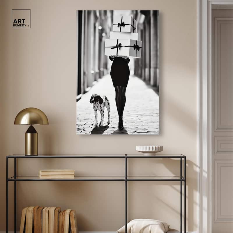 City Dalmatian II Canvas by Art Remedy, Gallery Wrapped