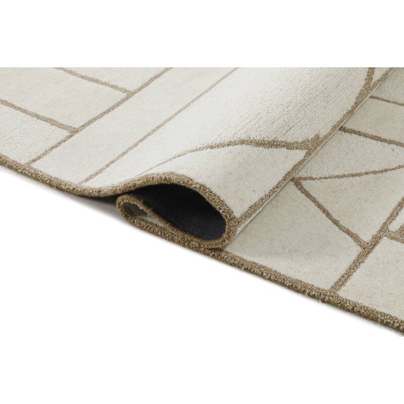 Terra by Obeetee Mid-Century Epure Neutral Rug