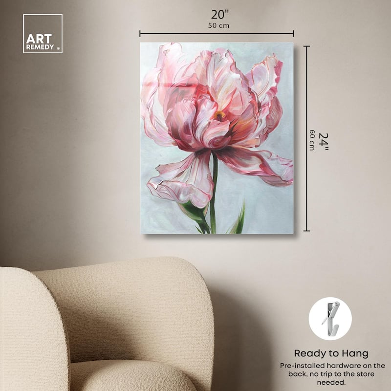 Magical Flower I Acrylic by Art Remedy, Ready to Hang