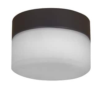 Lucci Air Climate Oil Rubbed Bronze Glass Ceiling Fan Light Kit