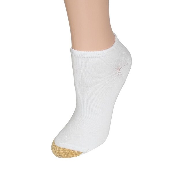 Clothing & Accessories 6 Pairs Gold Toe Womens Sport Cushion No Show Sock Liners & Ankle Socks