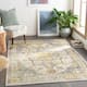 Morey Persian Medallion Area Rug - 2' x 3' - Grass Green