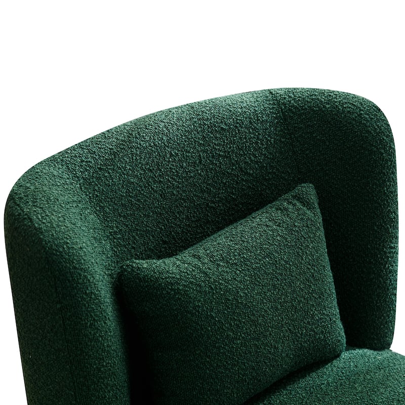23.6"W Swivel Accent Chair and Comfy Accent Sofa Chair for Living Room, 360 Degree Club Chair