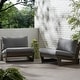 preview thumbnail 2 of 36, Sherwood Outdoor Club Chairs (Set of 2) by Christopher Knight Home