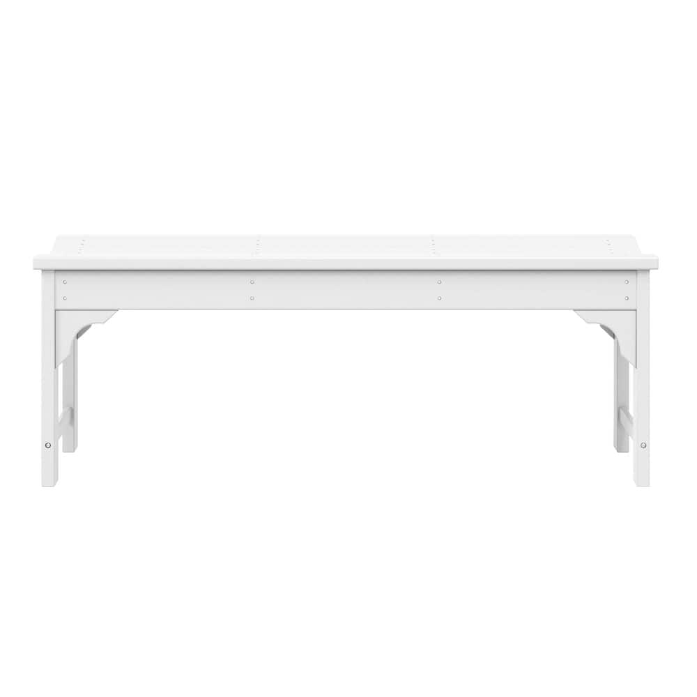 Laguna Hdpe All Weather Outdoor Patio 48" Bench