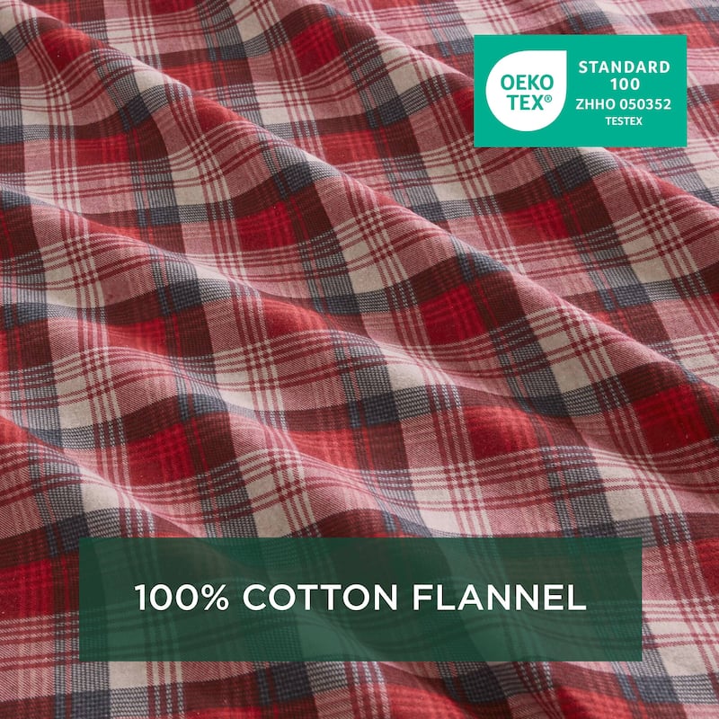 Woolrich Cotton Flannel Sheet Set