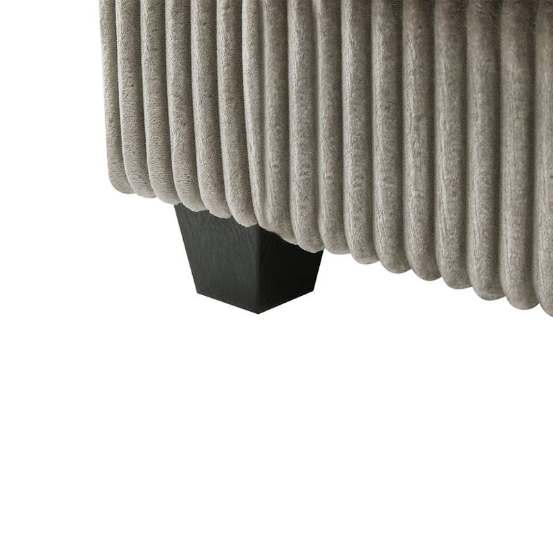 4-seater Corduroy Sofa Couch