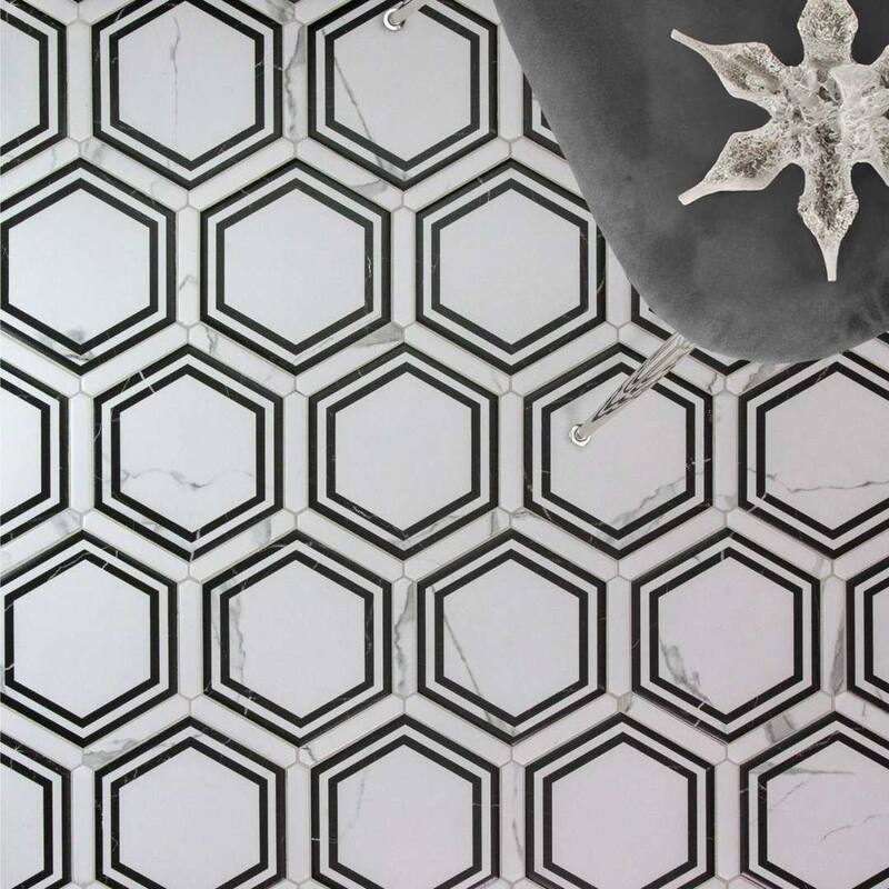 The Tile Life Kykuit 8.6x9.8 Porcelain Floor & Wall Tile