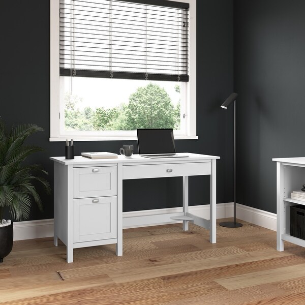 Broadview 54W Computer Desk with Drawers by Bush Furniture - On