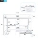 preview thumbnail 3 of 28, L Shaped Full Over Twin Bunk Bed with Built-in Desk and Storage Shelves, Metal Bedframe with Guardrails for Kids, Teens