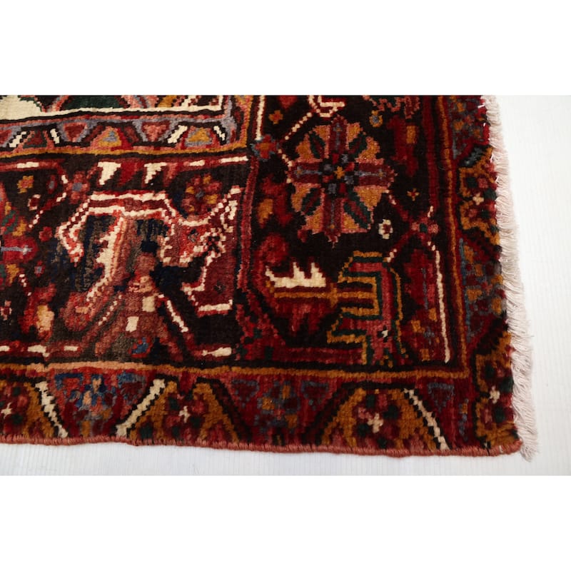 ECARPETGALLERY Hand-knotted Sarabi Red Wool Rug - 9'9 x 12'8