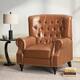 Option Light Brown-Faux Leather