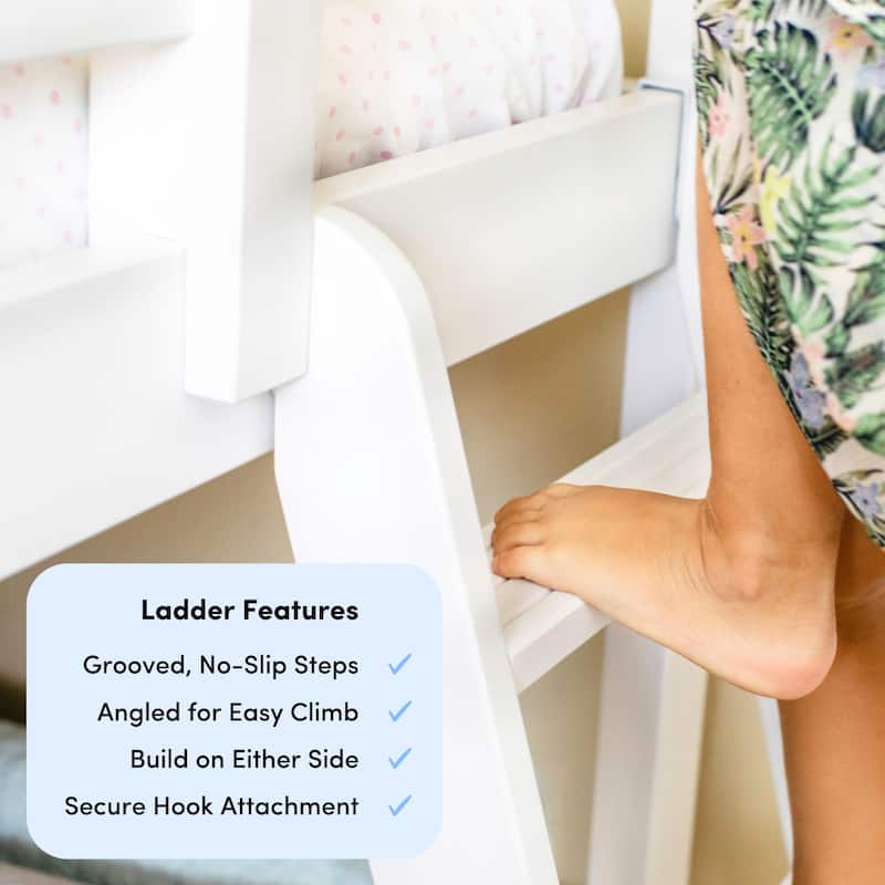 Max and Lily Twin over Full Bunk Bed with Under Bed Storage Drawers