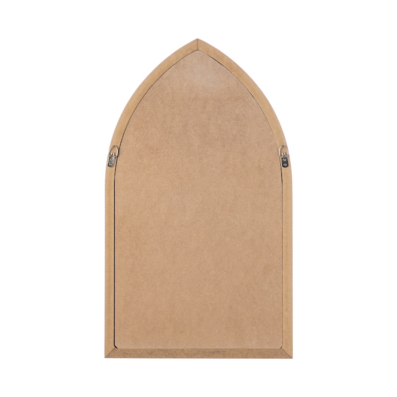 Glitzhome 19.75"H Wooden Gold Foil Nativity Scene Wall Art Decor