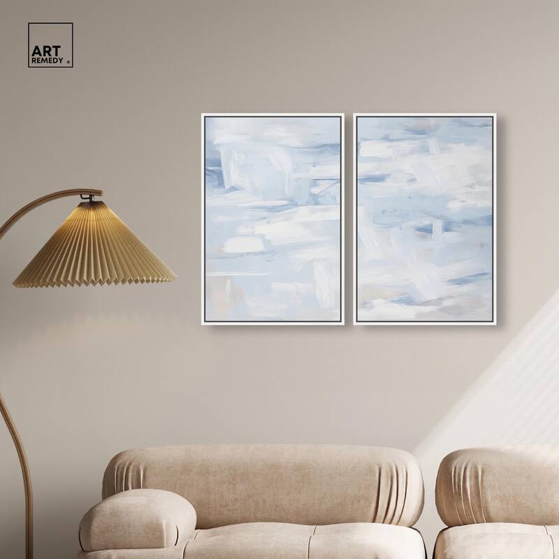 Frozen in Time II Canvas Set of 2 by Art Remedy