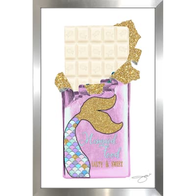 "Mermaid Chocolate Salty & Sweet 2" by Jodi Print on Acrylic