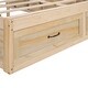 preview thumbnail 8 of 52, Platform Bed with 6 Storage Drawers, Wooden Bedframe, Full/Queen Size