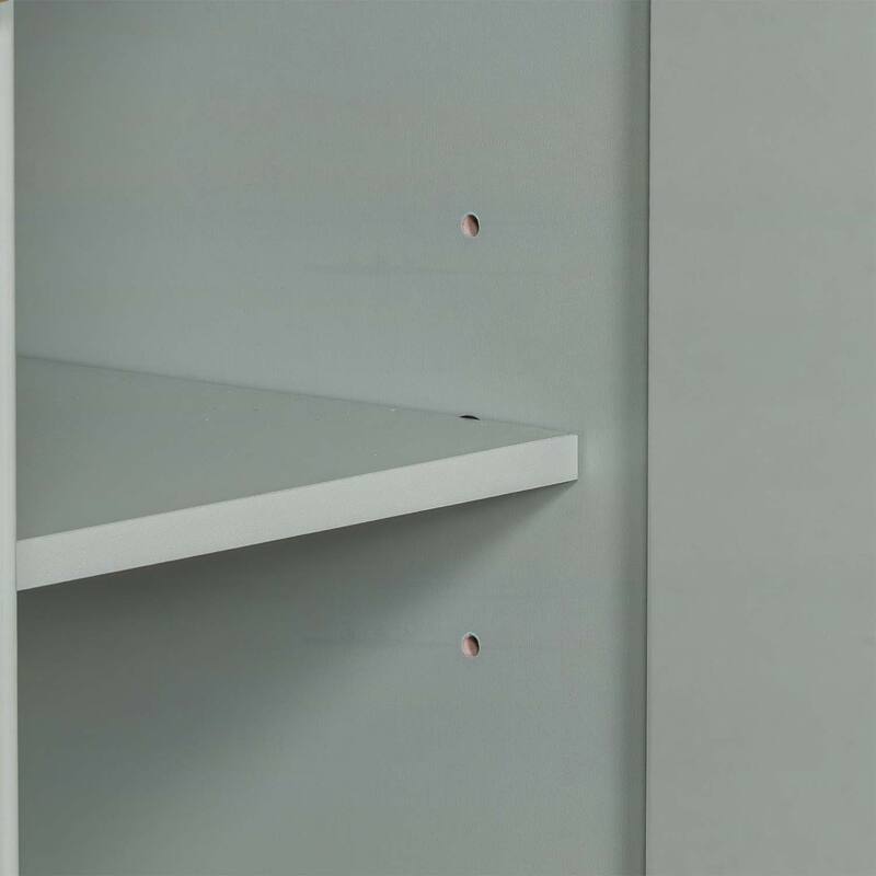 Stylish and Functional Bathroom Vanity with Ceramic Sink,Soft Close Doors,and Double-Layer Drawers for Modern Storage