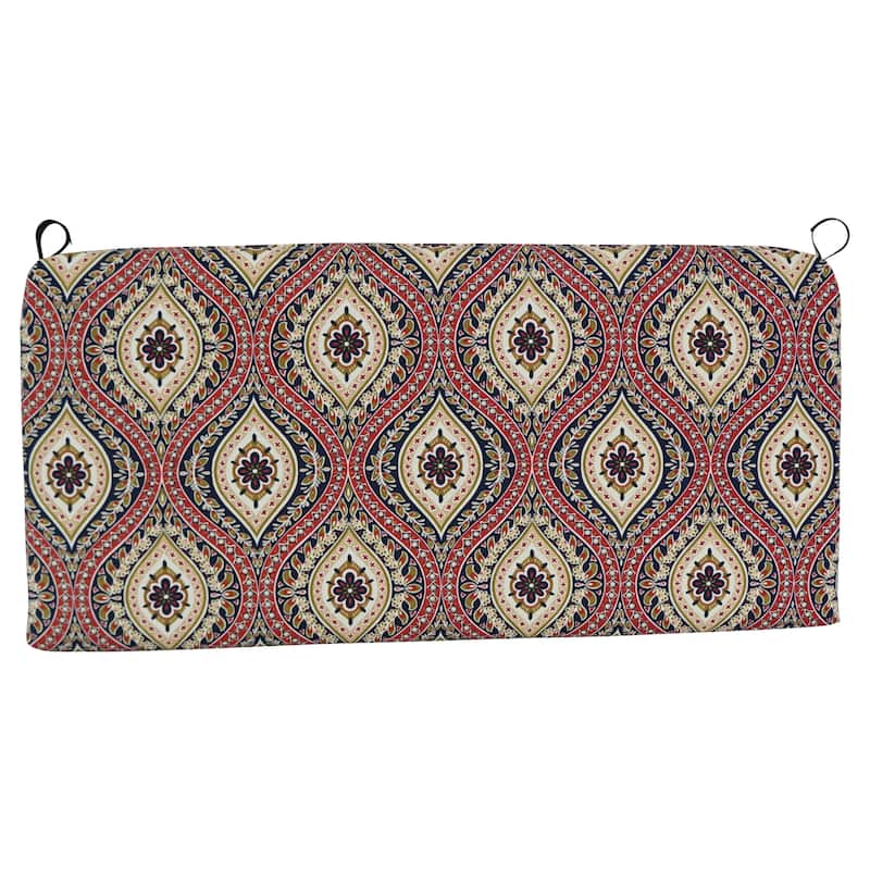 42-inch by 19-inch Indoor/Outdoor Loveseat Cushion - 42 x 19